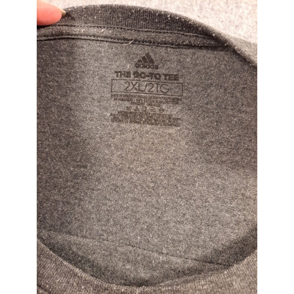 Adidas T-Shirt Dallas Stars #47 Radulov Mens 2XL NHL Gray Hockey Graphic 52" XXL - Picture 5 of 7